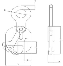 VPLC without lock (self gripping) 